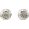 imageKwikset 985 Double Cylinder Deadbolt featuring SmartKey in Satin NickelSatin Nickel