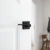 imageKwikset Ladera Entry Door Handle with Lock and Key Secure Keyed Reversible Lever Exterior Doorlock For Front Entrance and Bedrooms Matte Black Pick Resistant Smartkey Rekey Security