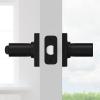 imageKwikset Ladera Entry Door Handle with Lock and Key Secure Keyed Reversible Lever Exterior Doorlock For Front Entrance and Bedrooms Matte Black Pick Resistant Smartkey Rekey Security