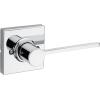 imageKwikset Ladera Interior Passage Door Handle Lever For Closet and Hallway Doors Reversible NonLocking Handle Lever Polished Chrome