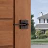 imageKwikset Lisbon Entry Door Handle with Lock and Key Secure Keyed Reversible Lever Exterior Doorlock For Front Entrance and Bedrooms Venetian Bronze Pick Resistant Smartkey Rekey SecurityVenetian Bronze