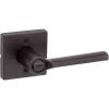 imageKwikset Lisbon Entry Door Handle with Lock and Key Secure Keyed Reversible Lever Exterior Doorlock For Front Entrance and Bedrooms Venetian Bronze Pick Resistant Smartkey Rekey SecurityVenetian Bronze