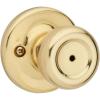 imageKwikset 300M 3 CP Mobile Home BedBath Knob Polished BrassPolished Brass