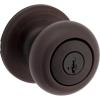 imageKwikset 94002864 Cove Keyed Entry Knob Featuring Smartkey Security In Venetian BronzeVenetian Bronze