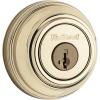 imageKwikset 980 Single Cylinder Deadbolt featuring SmartKey in Venetian BronzePolished Brass