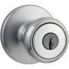 imageKwikset Tylo Entry Knob in Satin ChromeSatin Chrome