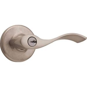 imageKWIKSET 405BL 15 6AL RCS Balboa Entry Lever Satin Nickel  2464414
