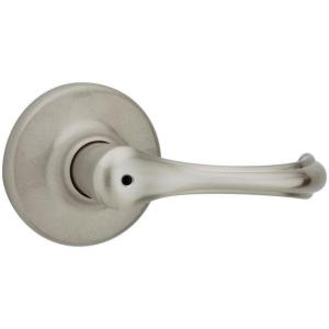 imageKwikset 300DNL15 6AL RCS BP Kwikset Dorian Privacy Lockset Satin Nickel