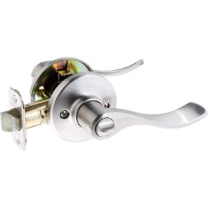 imageKwikset 93001882 Balboa Privacy Lever Satin Nickel