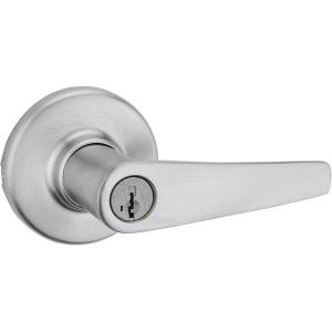 imageKwikset 94050561 Delta Keyed Entry Lever Featuring Smartkey In Satin Chrome