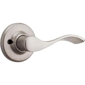 imageKwikset Balboa RightHanded HalfDummy Lever in Satin Nickel