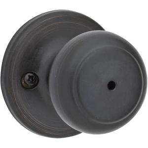 imageKwikset Cove BedBath Knob in Venetian Bronze