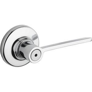 imageKwikset Ladera 93001904 BedBath Lever in Polished Chrome