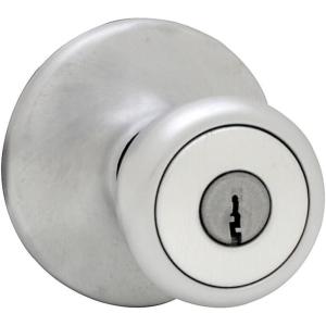 imageKwikset Mobile Home Entry Knob in Satin Chrome
