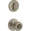 imageKwikset 690 Tylo Entry Knob and Single Cylinder Deadbolt Combo 6Pack Antique Brass
