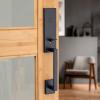 imageKwikset 819VNHLIP514 Dummy Vancouver Exterior Handleset Matte Black Finish