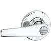 imageKwikset 93001890 Delta Privacy BedBath Lever In Polished Chrome