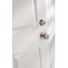 imageKwikset 94002862 Cove Keyed Entry Knob Featuring Smartkey Security In Satin NickelSatin Nickel