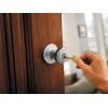 imageKwikset 94002862 Cove Keyed Entry Knob Featuring Smartkey Security In Satin NickelSatin Nickel