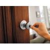 imageKwikset 94002862 Cove Keyed Entry Knob Featuring Smartkey Security In Satin NickelSatin Nickel
