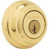 imageKwikset 980 3 SMT CP K4 V1 Signature Brass Single Cylinder Deadbolt with SmartKey  Quantity 1