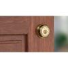 imageKwikset 980 3 SMT CP K4 V1 Signature Brass Single Cylinder Deadbolt with SmartKey  Quantity 1