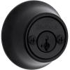 imageKwikset SmartKey Security Matte Black Metal Double Cylinder Deadbolt