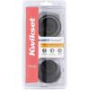 imageKwikset SmartKey Security Matte Black Metal Double Cylinder Deadbolt