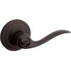 imageKwikset Tustin Interior Privacy Door Handle with Lock Door Lever For Bathroom and Bedroom Venetian Bronze Reversible Keyless Turn Lock with Microban ProtectionVenetian Bronze