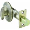 imageKwikset 663 SingleSided Deadbolt in Antique Brass Thumbturn One Side Key Lock Adjustable Latch ANSIBHMA Grade 3 Certified