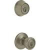 imageKwikset 690 Tylo Entry Knob and Single Cylinder Deadbolt Combo 6Pack Antique Brass