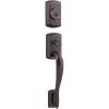 imageKwikset 800AVHLIPSSTRKP Avalon Sectional Single Cylinder Keyed Entry Exterior Pack Handleset with SmartKey  Venetian Bronze