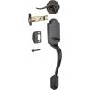 imageKwikset 815ANTNLLH11P Left Hand Single Cylinder Arlington Handleset with Interior Left Hand Tustin Trim No Deadbolt Venetian Bronze Finish