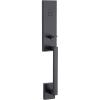 imageKwikset 819VNHLIP514 Dummy Vancouver Exterior Handleset Matte Black Finish