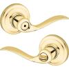 imageTustin BedBath Lever with Microban Antimicrobial Protection in Polished BrassPrivacy