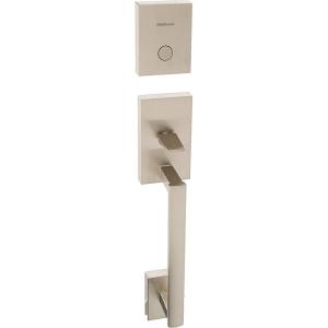 imageKwikset 819SCELIP15 Chelsea Handleset Satin Nickel