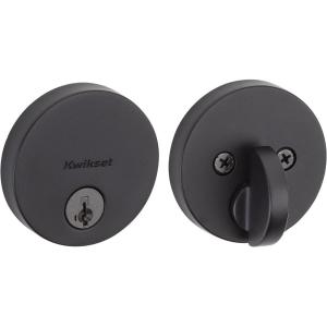 imageKwikset 92580026 258 Deadbolt Low Profile Single Cylinder Matte Black