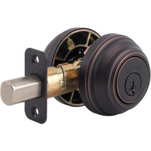 imageKwikset 985 Double Cylinder Deadbolt featuring SmartKey in Venetian Bronze