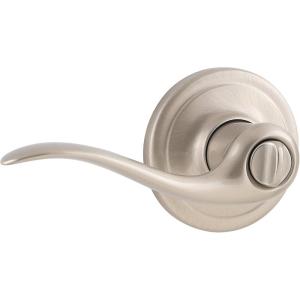 imageWeiser Lock GLA331 TC15 B 6LS1R1 Toluca Privacy Lever Satin NickelSatin Nickel