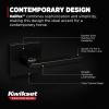 imageKwikset Halifax Vacant Occupied Bathroom Door Handle Lock Privacy Door Lever with Indicator Matte BlackMatte Black