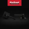 imageKwikset Halifax Vacant Occupied Bathroom Door Handle Lock Privacy Door Lever with Indicator Matte BlackMatte Black