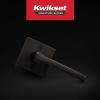 imageKwikset Halifax Vacant Occupied Bathroom Door Handle Lock Privacy Door Lever with Indicator Matte BlackVenetian Bronze