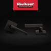 imageKwikset Halifax Vacant Occupied Bathroom Door Handle Lock Privacy Door Lever with Indicator Matte BlackVenetian Bronze