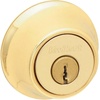 image:imageKwikset Polished Brass Metal Deadbolt