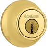 image:imageKwikset Polished Brass Metal Deadbolt
