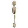 image:imageKwikset 800ANLIP5SMTRCAL Antique Brass Entrance Handle Set