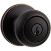image:imageKwikset 400CV11PS Cove Keyed Entry Door Knobset with SmartKey Venetian Bronze
