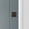 image:imageKwikset 660SQT26S Single Cylinder Square Deadbolt SmartKey with RCAL Latch and RCS Strike Bright Chrome Finish