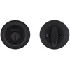 image:imageKwikset Matte Black SmartKey Deadbolt 234 in