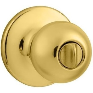 image:imageKwikset 300P3 RCAL RCS Brass Polo Privacy Knob
